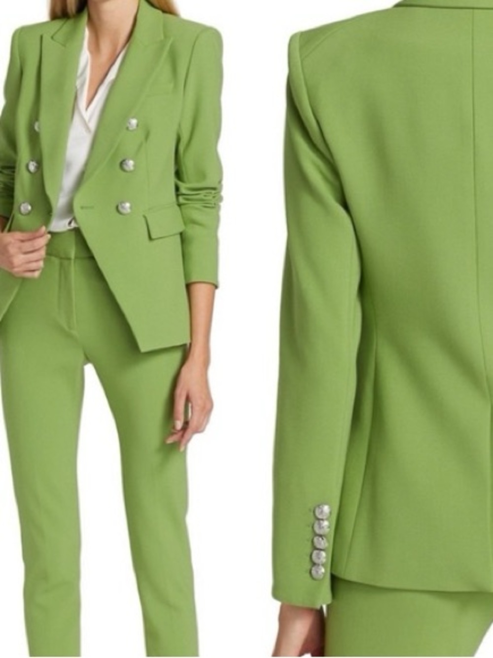 Veronica Beard Green Tea Suit size 10 $1195
